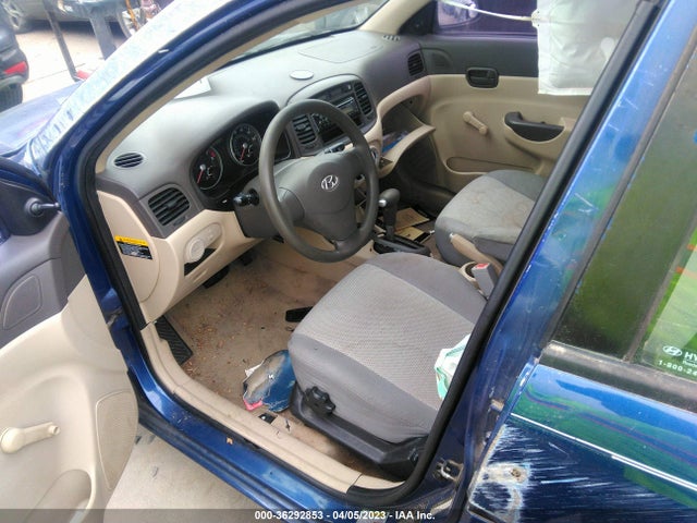 2007 HYUNDAI ACCENT GLS VIN: KMHCN46C97U128176
