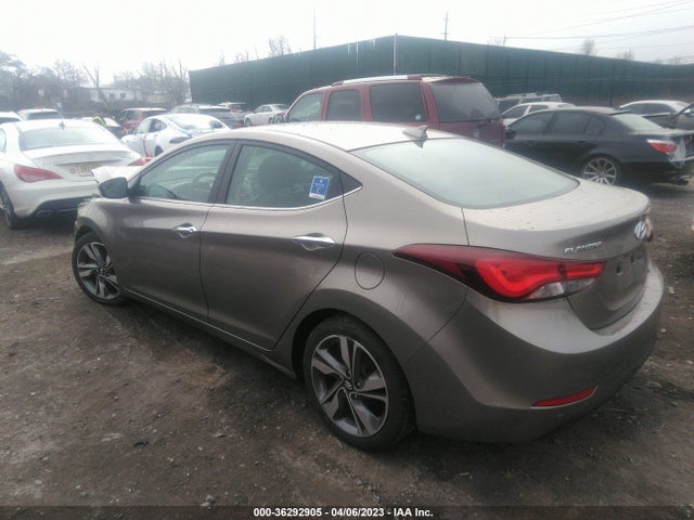 2015 HYUNDAI ELANTRA LIMITED VIN: 5NPDH4AE9FH604072
