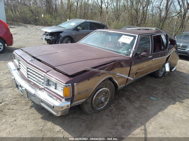 1984 CHEVROLET CAPRICE CLASSIC VIN: 1G1AN35H6EX137540