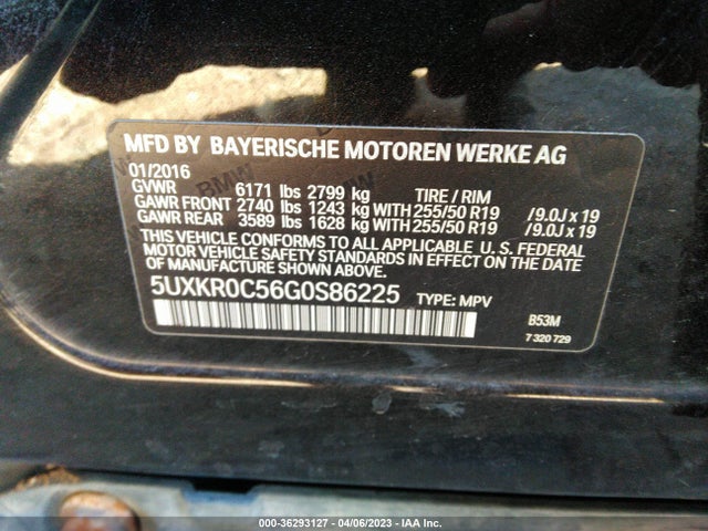 5UXKR0C56G0S86225 BMW X5 Xdrive35i