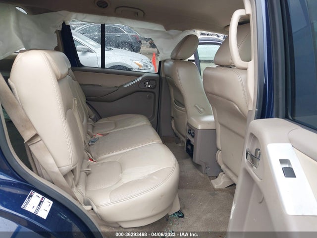 2011 NISSAN PATHFINDER SILVER VIN: 5N1AR1NN0BC627993