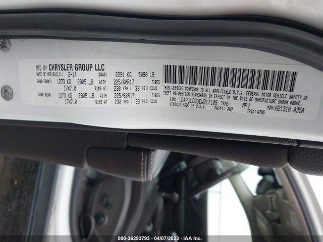 Jeep Cherokee Latitude 2014 1C4PJLCB3EW217105 Image 10