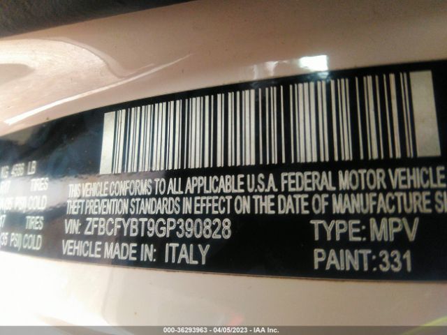 ZFBCFYBT9GP390828 Fiat 500x Easy