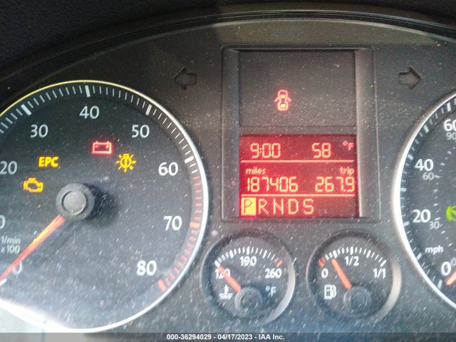 2009 VOLKSWAGEN JETTA SEDAN S VIN: 3VWJM71K99M176604