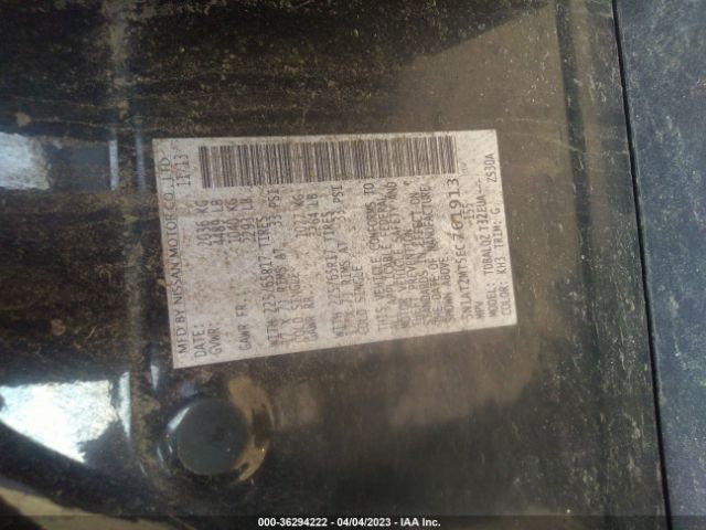 5N1AT2MT5EC761913 Nissan ROGUE SV