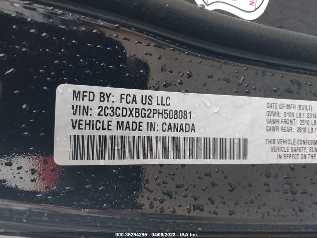 Dodge Charger Sxt 2023 2C3CDXBG2PH508081 Image 9