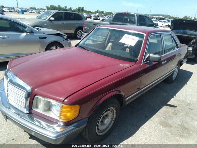 1985 MERCEDES-BENZ 380 SE VIN: WDBCA32C1FA151787