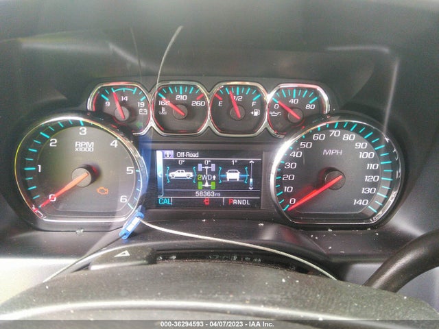 2017 CHEVROLET SILVERADO 1500 LT VIN: 1GCVKREC6HZ287827