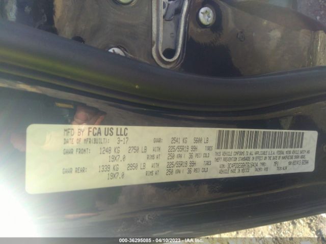 3C4PDDEG6HT616414 Dodge JOURNEY GT