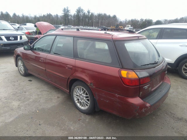 2003 SUBARU LEGACY WAGON L SPECIAL EDITION VIN: 4S3BH635937306136