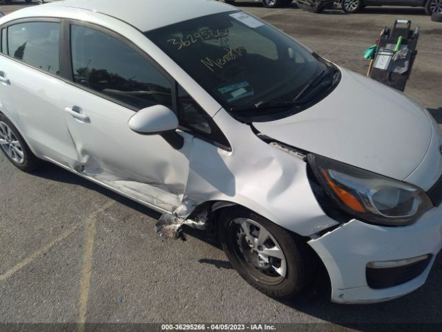 KNADM4A34H6117186 KIA RIO LX