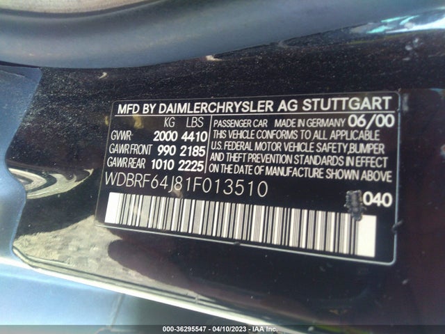 2005 HONDA ACCORD SDN EX-L V6 VIN: 1HGCM66585A023150