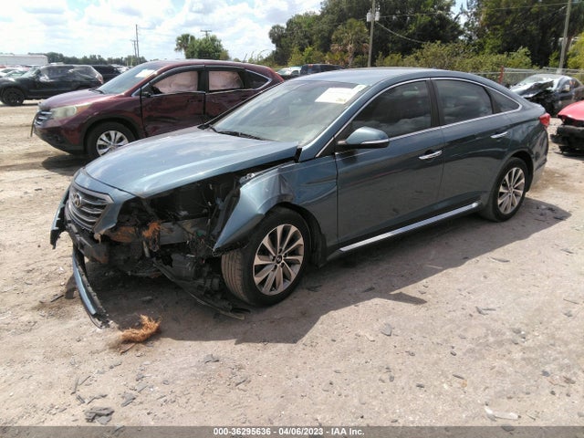 2016 HYUNDAI SONATA 2.4L SPORT VIN: 5NPE34AF7GH414526