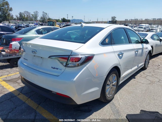 2016 HYUNDAI SONATA HYBRID SE VIN: KMHE24L14GA035619