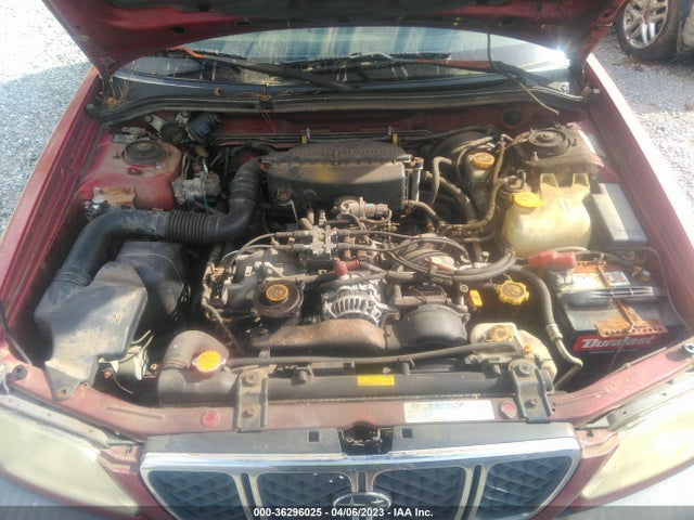 2002 SUBARU FORESTER L VIN: JF1SF63502H705425