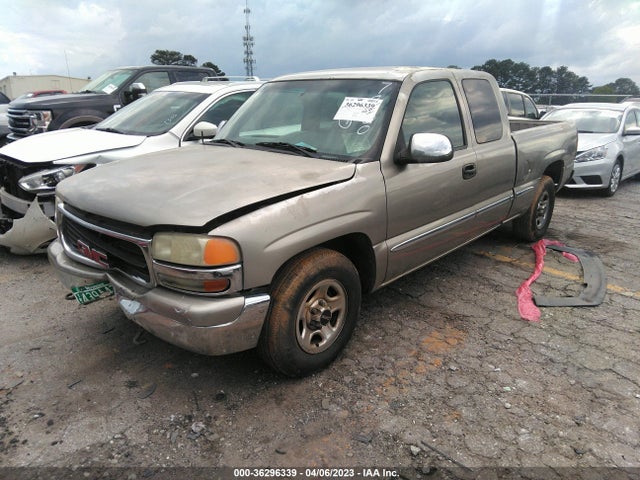 2002 GMC SIERRA 1500 SLE VIN: 2GTEC19V421127830