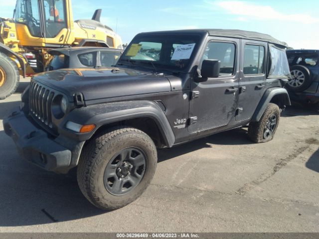 1C4HJXDGXJW219580 Jeep Wrangler Unlimited Sport