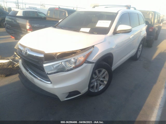 Toyota Highlander Le 2016 5TDZKRFH8GS142865 Image 2
