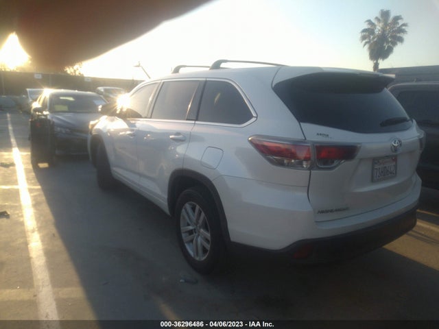 Toyota Highlander Le 2016 5TDZKRFH8GS142865 Image 5