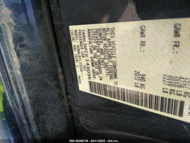 1N4AL3AP2JC144096 Nissan Altima 2.5 Sl