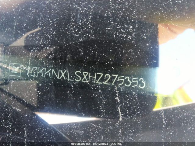1GKKNXLS8HZ275353 GMC Acadia Denali