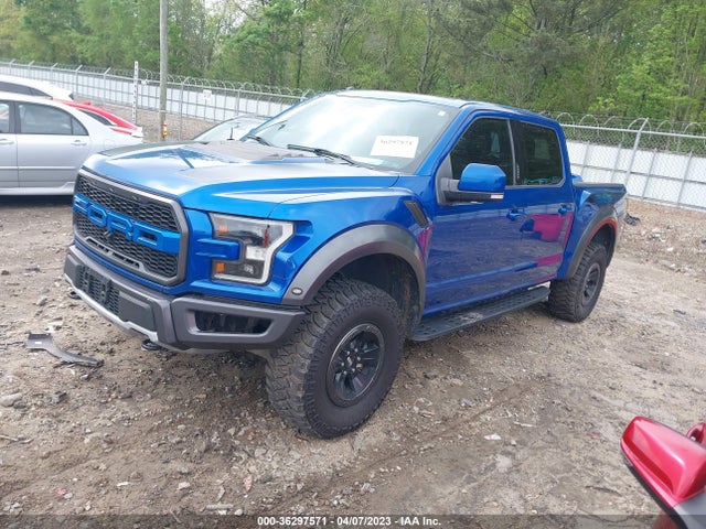 2017 FORD F-150 RAPTOR VIN: 1FTFW1RG3HFA25501