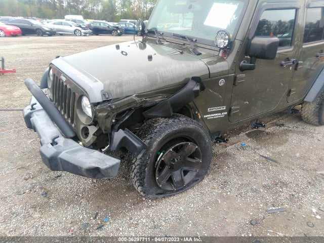 1C4BJWDG9FL649643 Jeep Wrangler Unlimited Sport