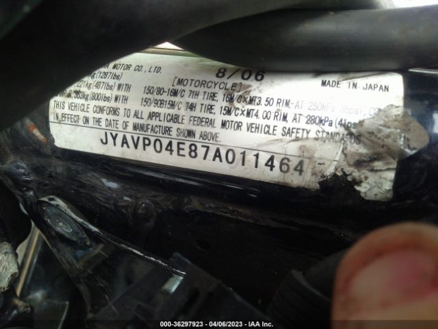 2007 YAMAHA XVZ13 JYAVP04E87A011464 Photo 9