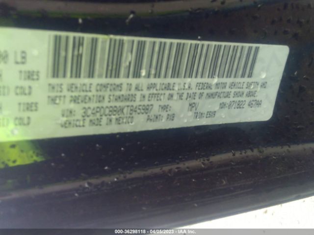 3C4PDCBB0KT845987 Dodge JOURNEY SE