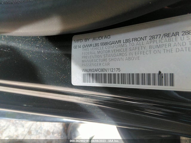WAUW2AFC8EN112175 Audi S7 Prestige