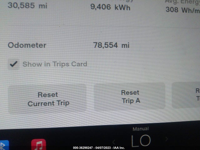 2020 TESLA MODEL 3 LONG RANGE VIN: 5YJ3E1EB5LF638555