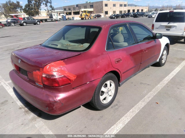 2000 HONDA ACCORD SDN SE VIN: JHMCG567XYC014474