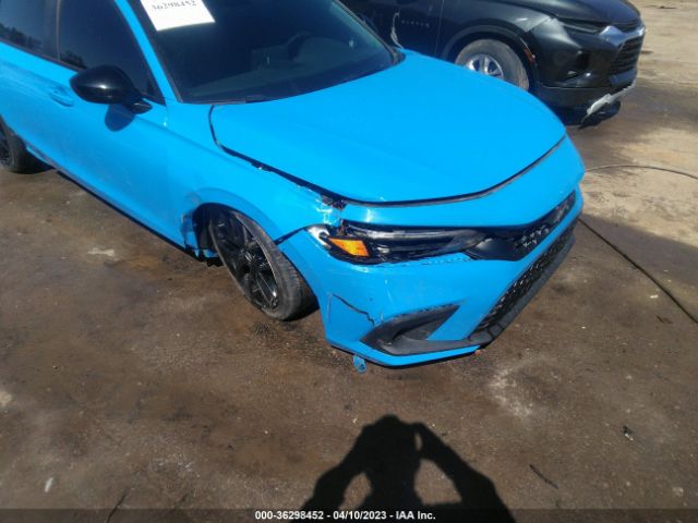 19XFL2H86NE017469 Honda Civic Hatchback Sport