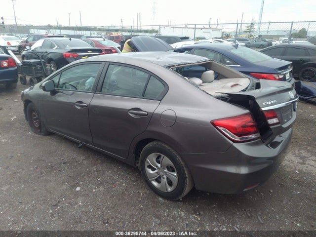 Honda Civic Sedan Lx 2014 19XFB2F59EE002735 Image 3