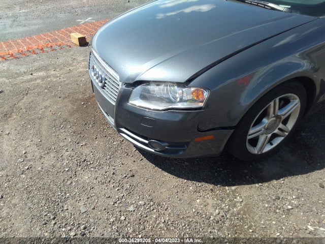 2007 AUDI A4 2.0T VIN: WAUDF48H67K015664
