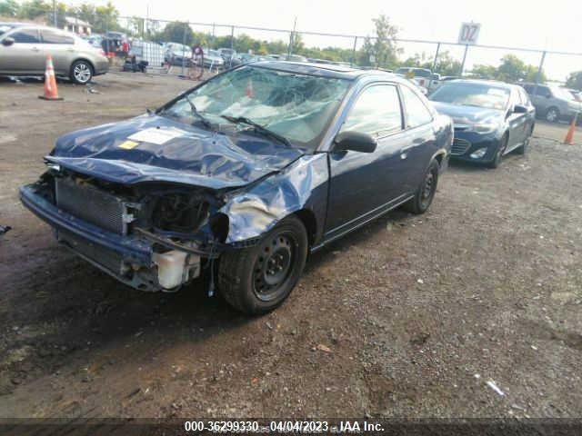 2002 HONDA CIVIC EX VIN: 1HGEM21982L079147