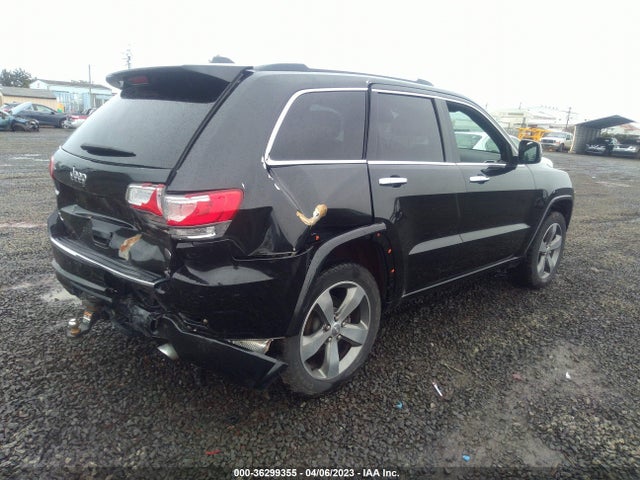 2014 JEEP GRAND CHEROKEE OVERLAND VIN: 1C4RJFCM3EC299981