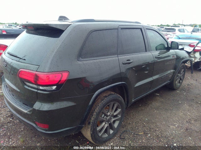 2016 JEEP GRAND CHEROKEE LIMITED 75TH ANNIVERSARY VIN: 1C4RJEBG3GC473637