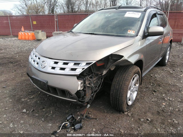 2004 NISSAN MURANO SL VIN: JN8AZ08W04W317643