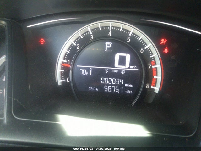 Honda Civic Coupe Lx 2016 2HGFC4B58GH313287 Image 8