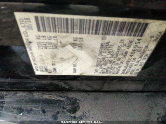 1N4AA6AP8JC406954 Nissan MAXIMA SV