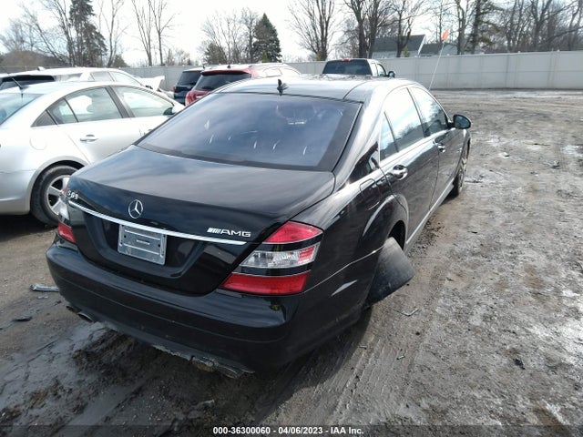 2009 MERCEDES-BENZ S-CLASS 6.3L V8 AMG VIN: WDDNG77X59A258296