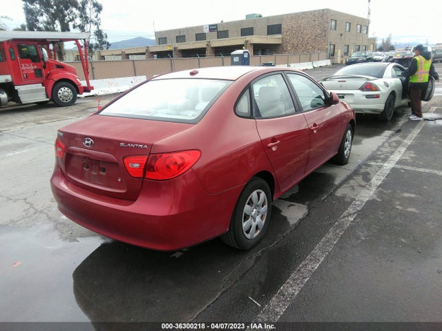 2009 HYUNDAI ELANTRA GLS VIN: KMHDU46D59U626362