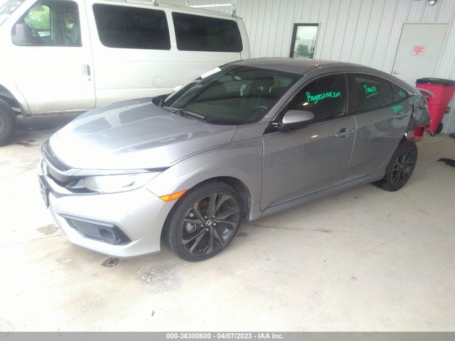 2019 HONDA CIVIC SEDAN SPORT VIN: 19XFC2F83KE040447