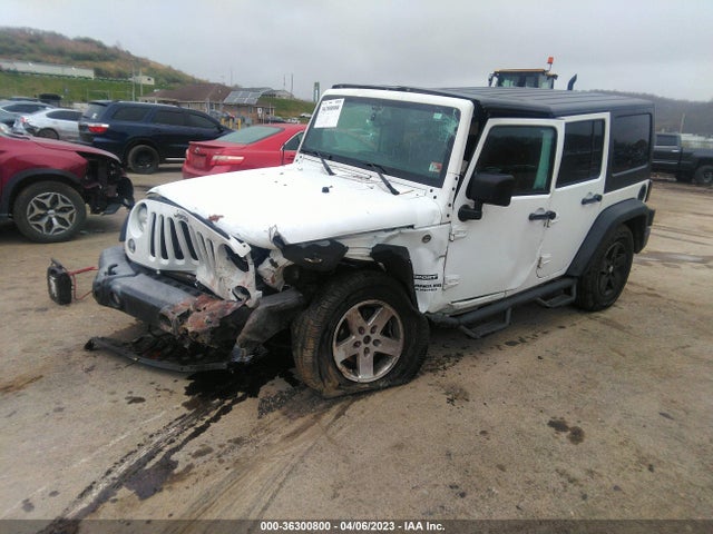 2016 JEEP WRANGLER UNLIMITED SPORT VIN: 1C4BJWDG4GL177773