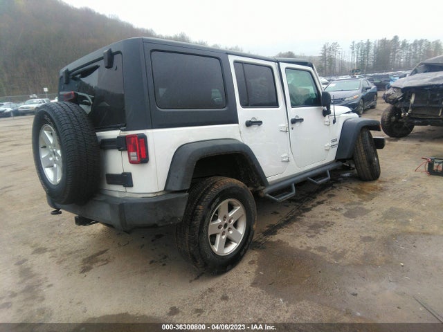 2016 JEEP WRANGLER UNLIMITED SPORT VIN: 1C4BJWDG4GL177773