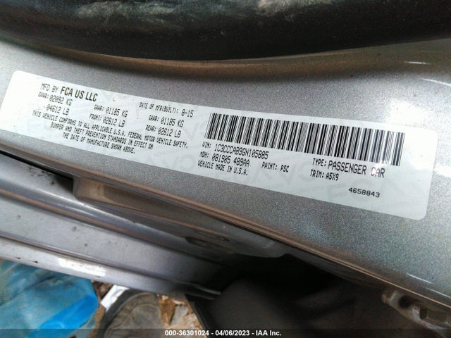 Chrysler 200 Limited 2016 1C3CCCAB9GN105885 Image 9