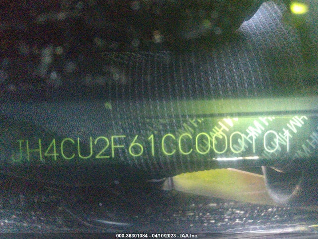 2012 ACURA TSX TECH PKG VIN: JH4CU2F61CC000101
