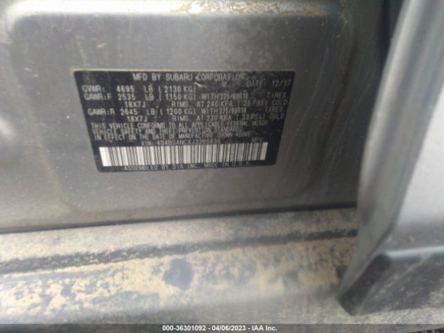 4S4BSANCXJ3285605 Subaru Outback Limited