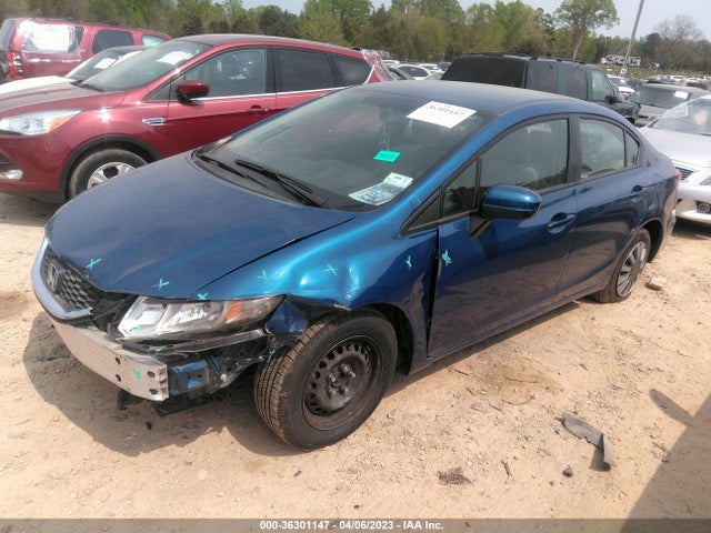 Honda Civic Sedan Lx 2015 19XFB2F51FE206138 Image 2